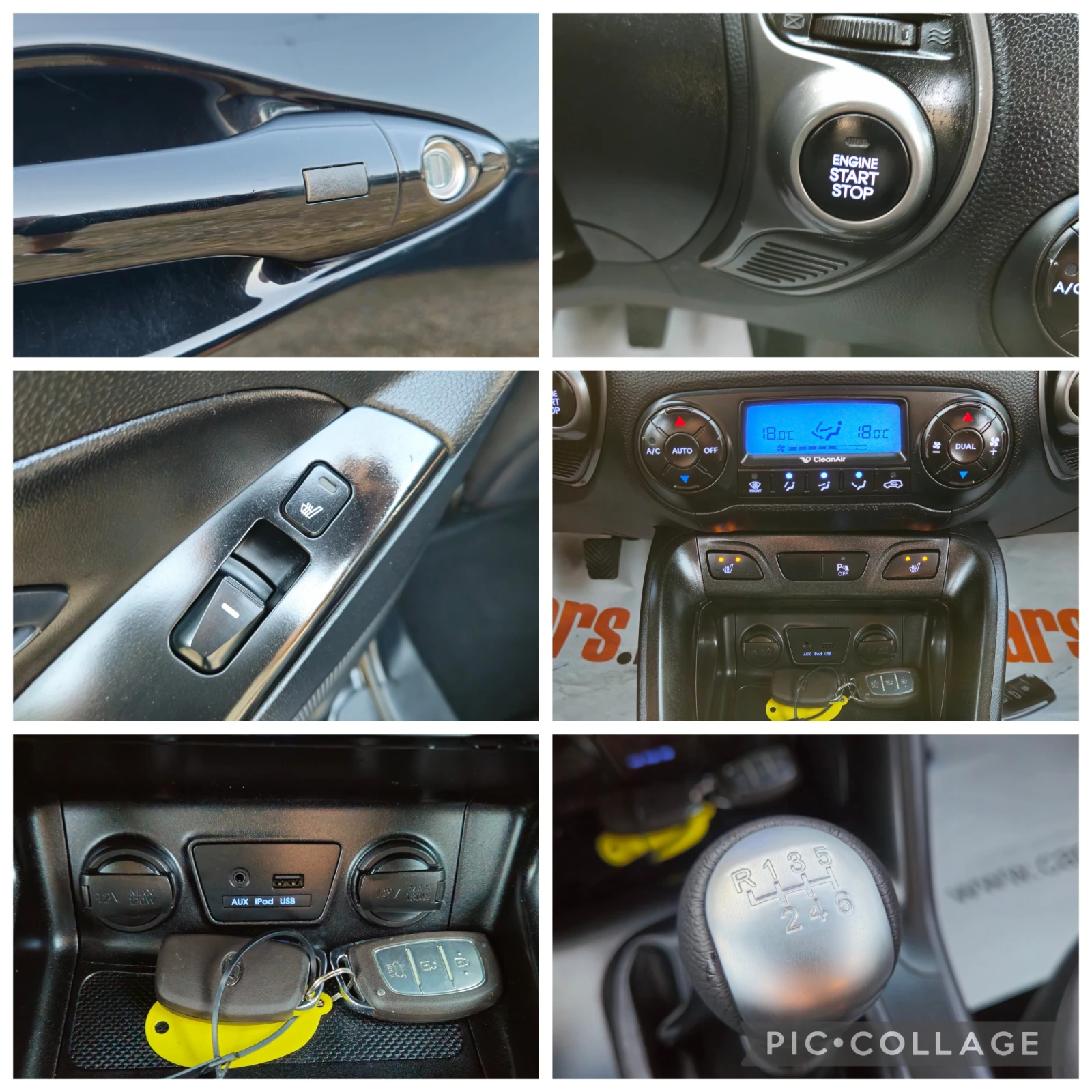 Hyundai IX35 1, 7CRDi-116kс* 2014г* LED* НАВИ* КОЖА* FULL* КАМЕ, снимка 3 - Автомобили и джипове - 56197147