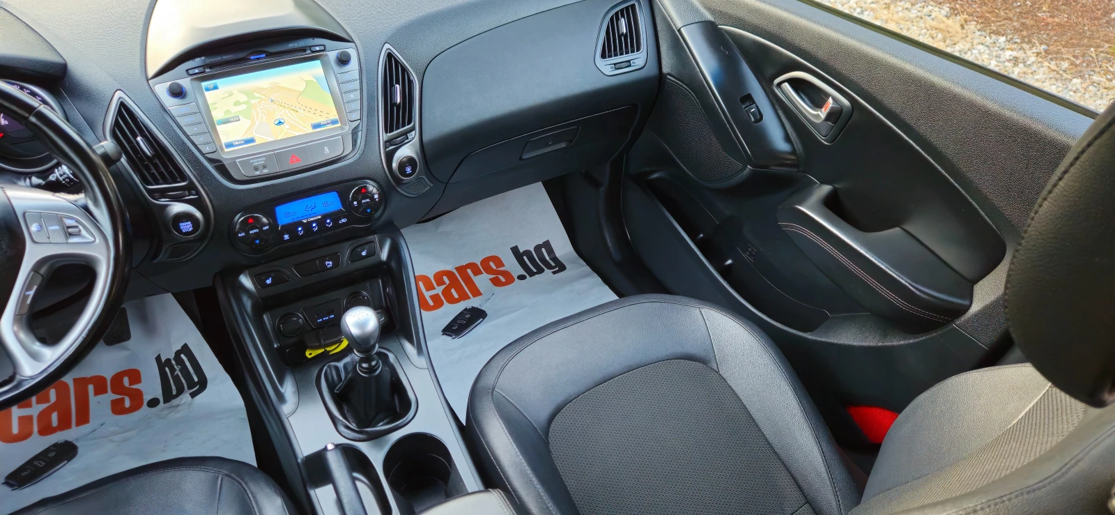 Hyundai IX35 1, 7CRDi-116kс* 2014г* LED* НАВИ* КОЖА* FULL* КАМЕ, снимка 14 - Автомобили и джипове - 56197147