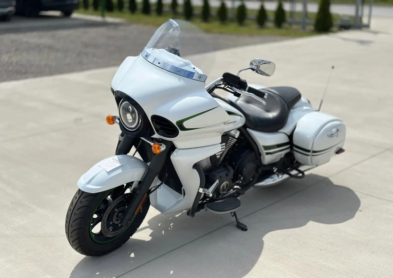 Kawasaki Voyager VAQUERO WHITE PEARL, снимка 4 - Мотоциклети и мототехника - 53894905