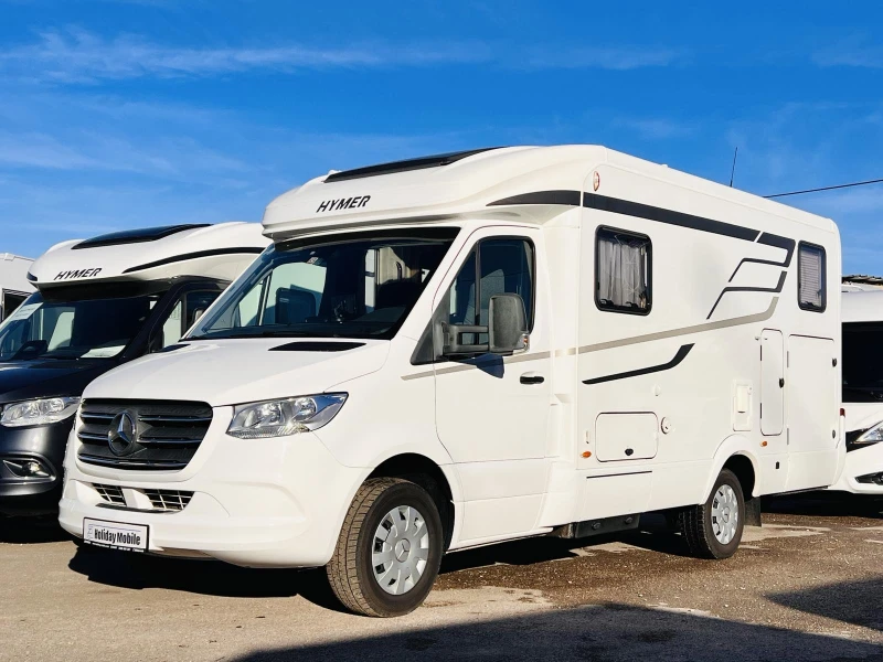 Кемпер HYMER / ERIBA МL-Т 580 Klima, Solar, SAT, LiFe, снимка 3 - Каравани и кемпери - 53116626