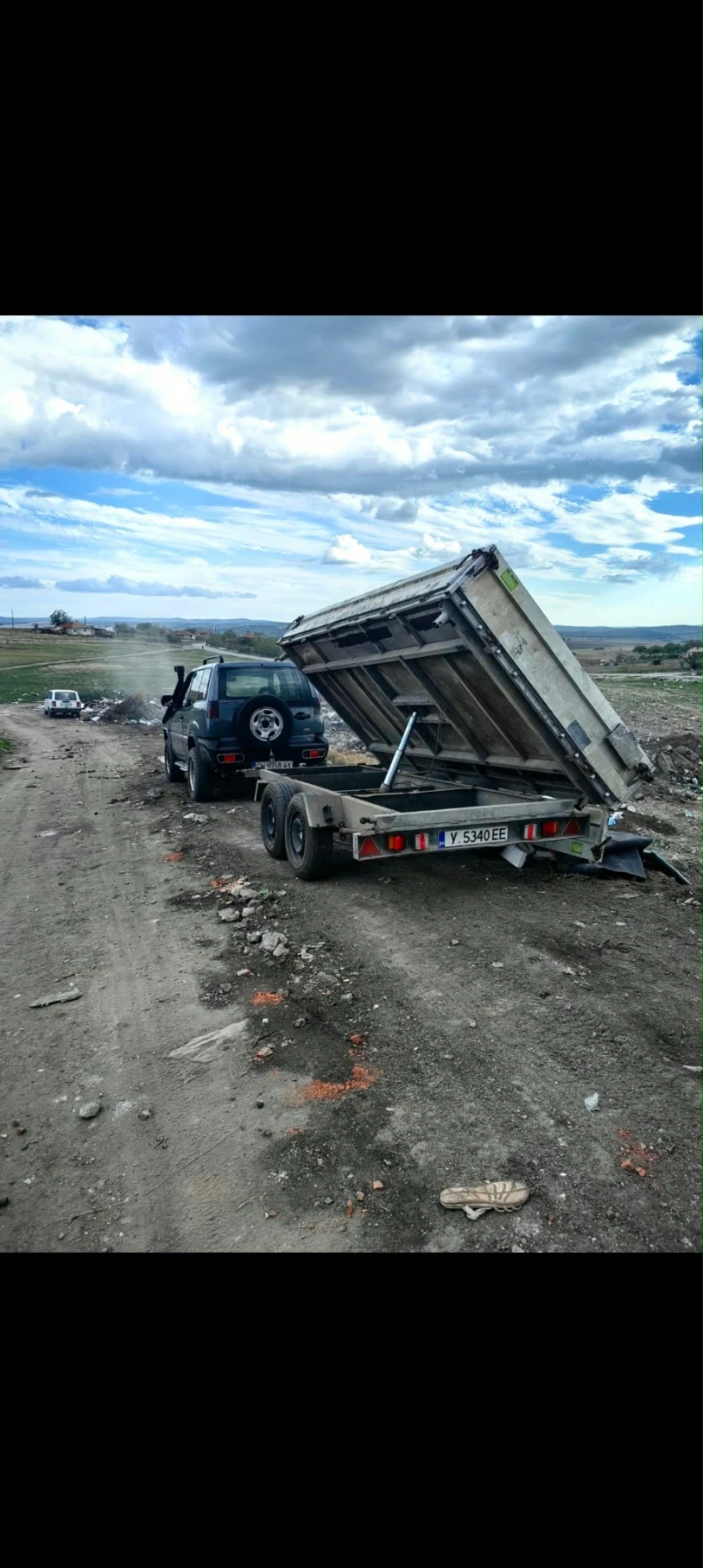 За автомобил Humbaur SDAH 2.7 , снимка 2 - Ремаркета - 56247970