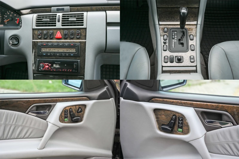 Mercedes-Benz E 430 Avantgarde* ГазИНЖ.* Подгрев* КОЖА, снимка 13 - Автомобили и джипове - 52079695