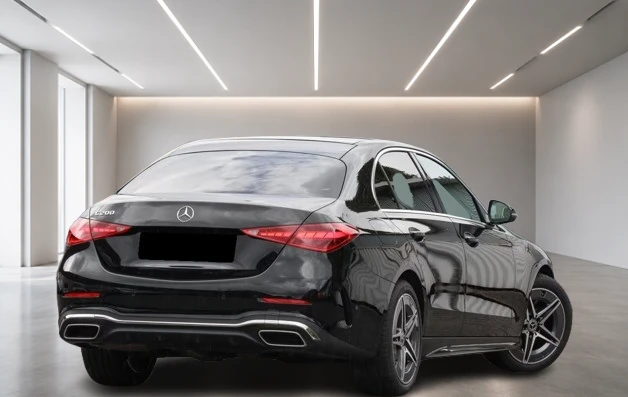 Mercedes-Benz C 200 = AMG Line = Advanced Plus Гаранция, снимка 2 - Автомобили и джипове - 55752794