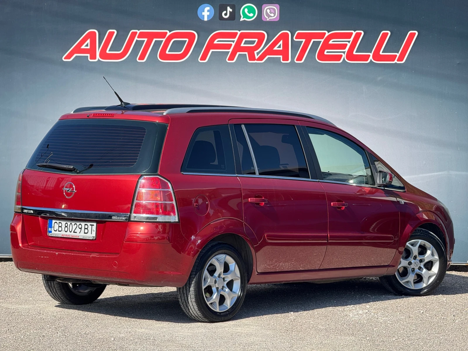 Opel Zafira 2.2 БЕНЗИН КОЖА* НАВИ* ПАНОРАМА - изображение 4
