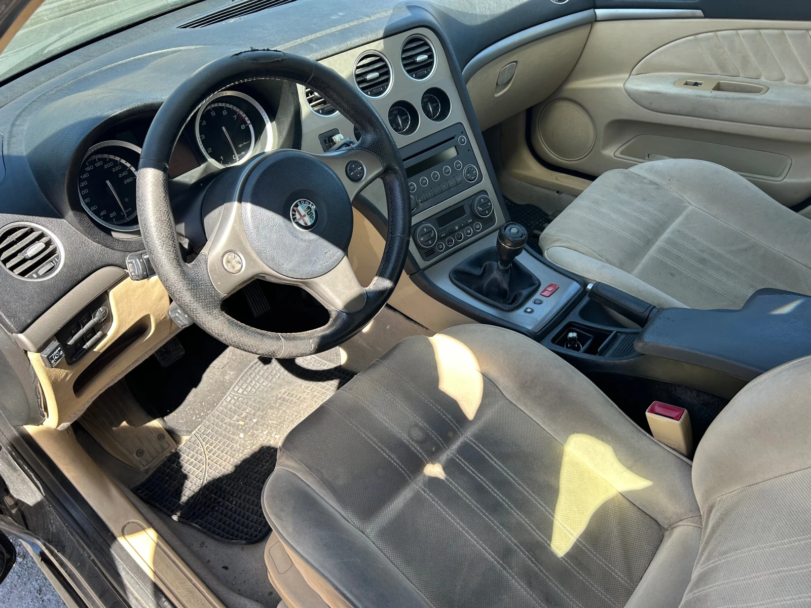 Alfa Romeo 159 1.8 газ/бензин, снимка 10 - Автомобили и джипове - 54140268