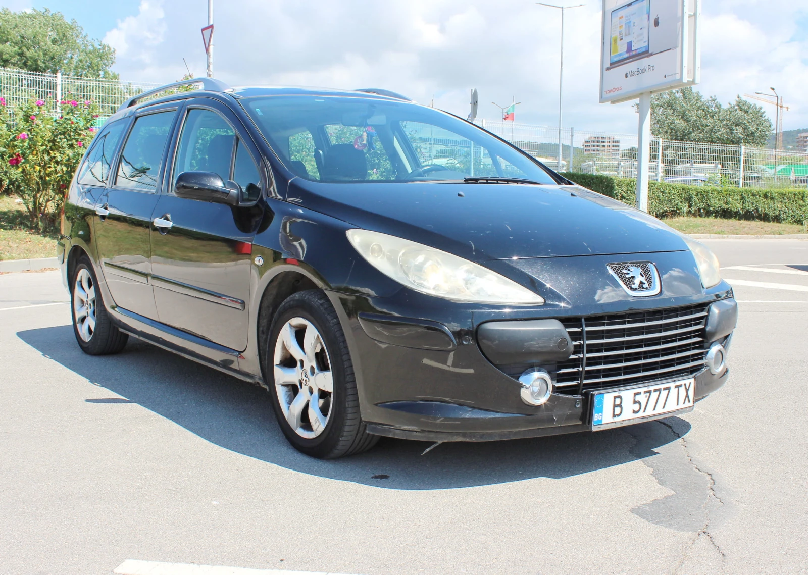 Peugeot 307 1.6  HDI  136 Hp ПАНОРАМА   , снимка 3 - Автомобили и джипове - 55186335