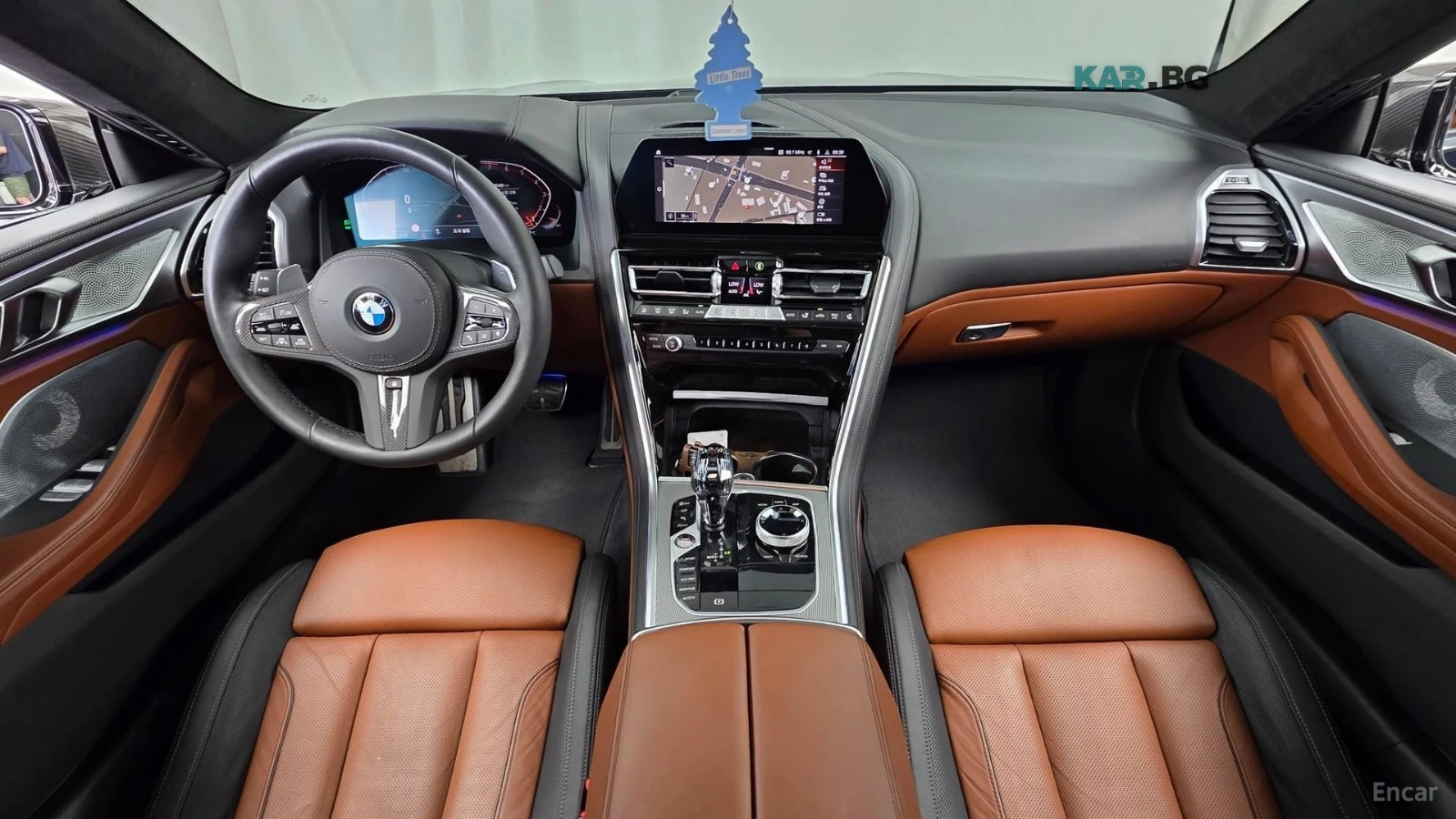 BMW 840 XDRIVE* MSPORT* DISTRONIC* 360* ОБДУХ* B&W* , снимка 5 - Автомобили и джипове - 55942583