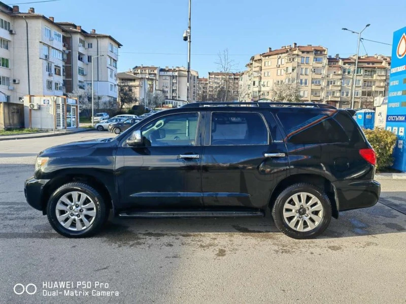 Toyota Sequoia 5.7i FlexFuel V8 Platinum, снимка 4 - Автомобили и джипове - 47142015