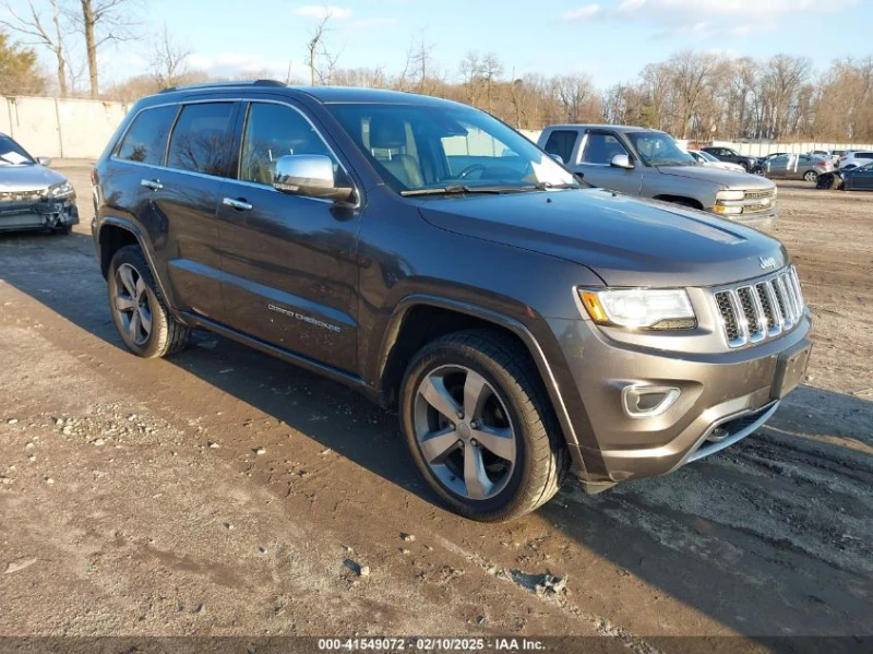 Jeep Grand cherokee OVERLAND* въздушно оказване* става на газ, снимка 2 - Автомобили и джипове - 49267044