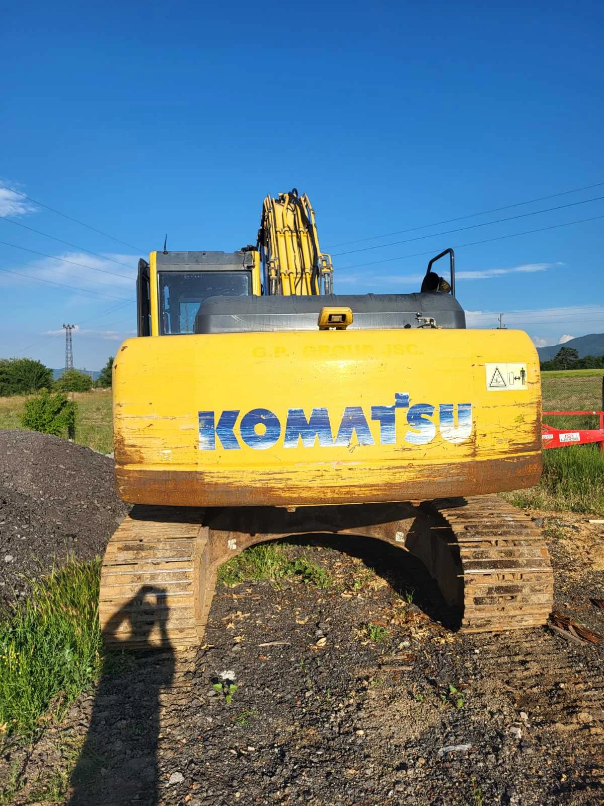 Багер Komatsu HB215LC Hybrid, снимка 5 - Индустриална техника - 55101104
