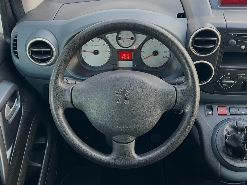 Peugeot Partner 1.6HDi Пътнически 186000км 186000км 186000км, снимка 8 - Автомобили и джипове - 51143668