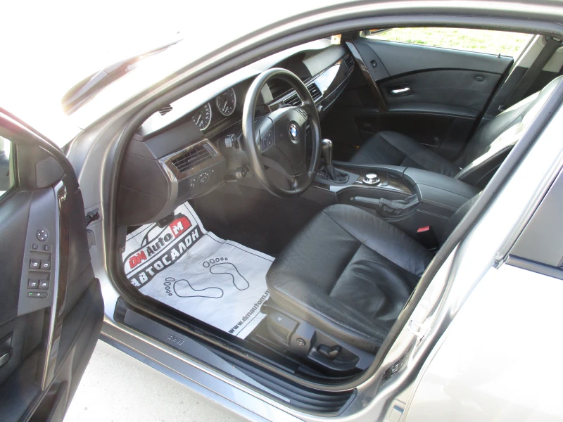 BMW 520 2.0/ГАЗ-БЕНЗИН/170кс./АВТОМАТИК/КАТО НОВА/, снимка 9 - Автомобили и джипове - 52628572