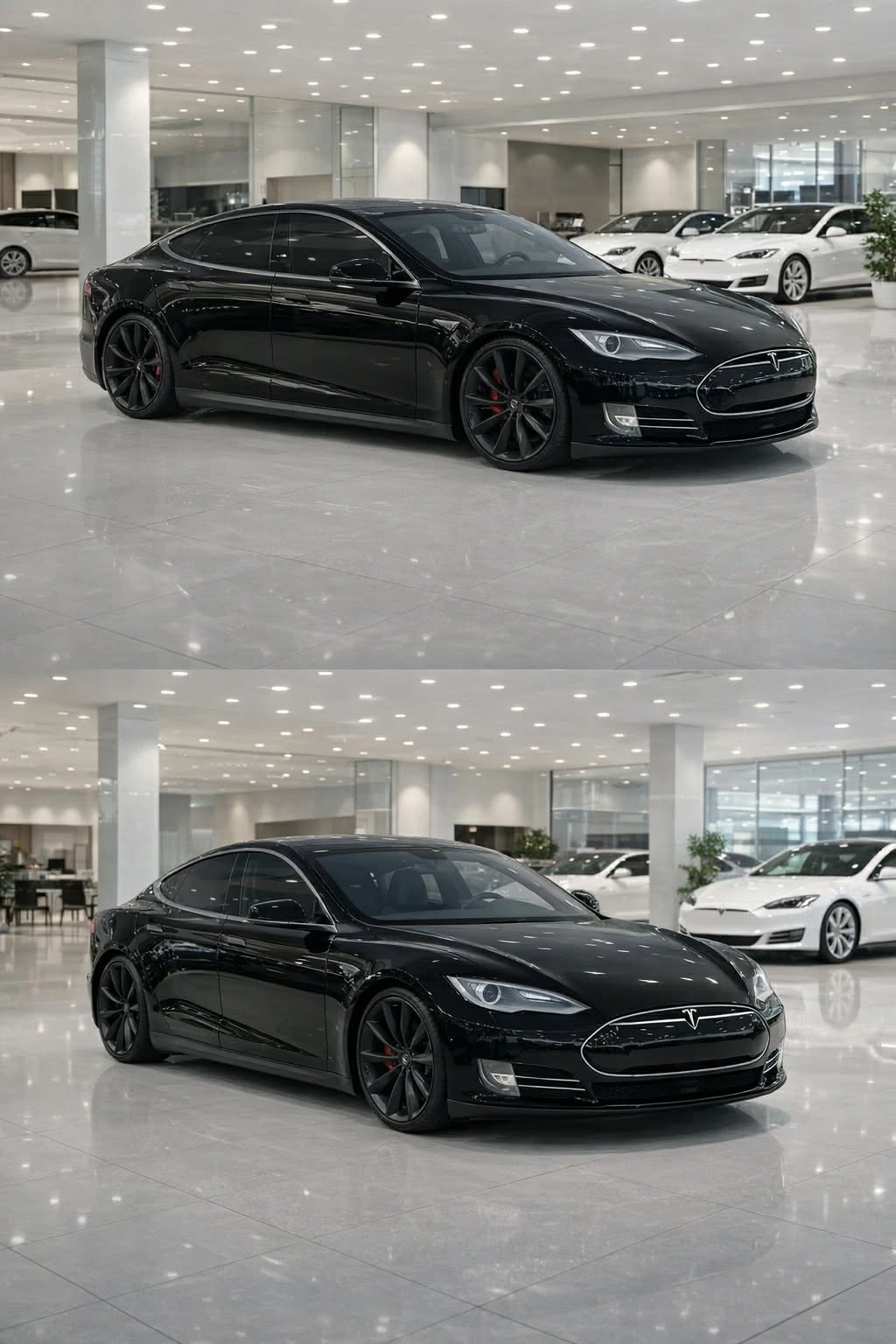 Tesla Model S P85 PERFORMANCE, снимка 2 - Автомобили и джипове - 54226323