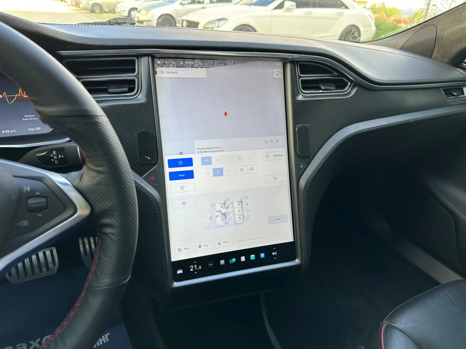 Tesla Model S P85 PERFORMANCE, снимка 10 - Автомобили и джипове - 54226323