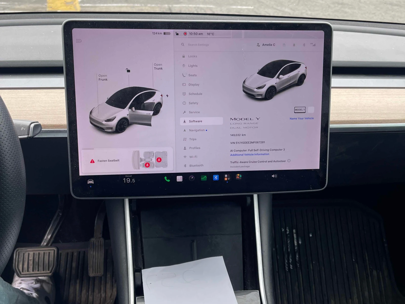 Tesla Model Y * Long Range * CARFAX * БЕЗ ПЪРВОНАЧАЛНА ВНОСКА, снимка 9 - Автомобили и джипове - 56056713