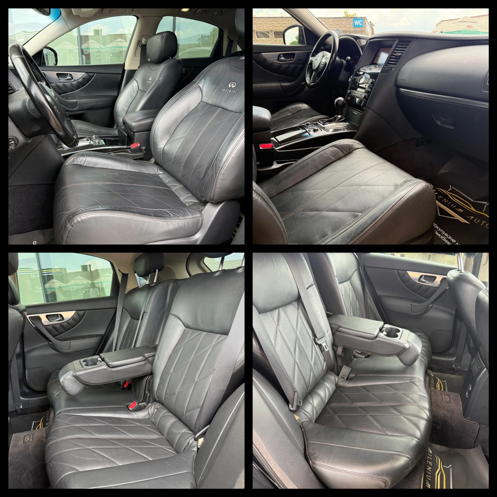 Infiniti Fx 35 6 МЕСЕЦА ГАРАНЦИЯ/307к.с. 4х4 Газов Инжекцион, снимка 10 - Автомобили и джипове - 55006119