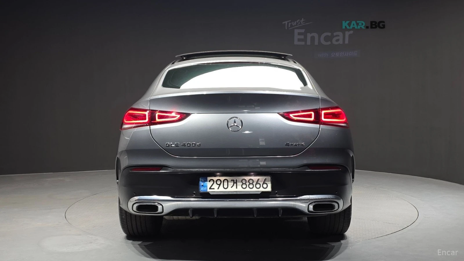 Mercedes-Benz GLE 400 4MATIC* AMG* ПОДГРЕВ* ОБДУХВАНЕ* 360* HUD* ПАНО* B, снимка 4 - Автомобили и джипове - 55313042