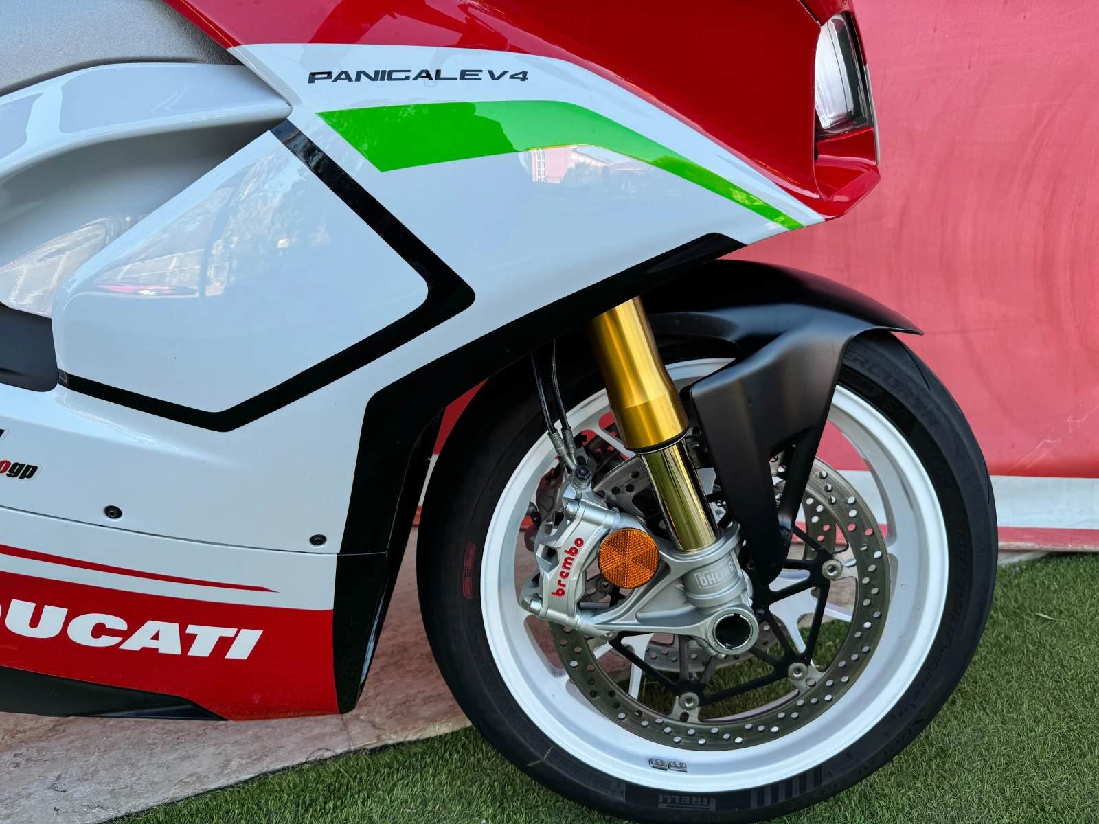 Ducati Panigale V4 OHLINS TRICOLORE, снимка 8 - Мотоциклети и мототехника - 56592679