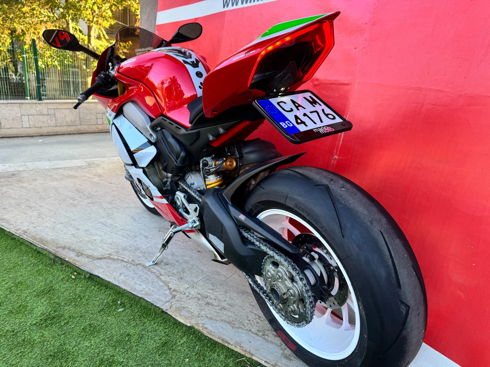 Ducati Panigale V4 OHLINS TRICOLORE, снимка 12 - Мотоциклети и мототехника - 56592679