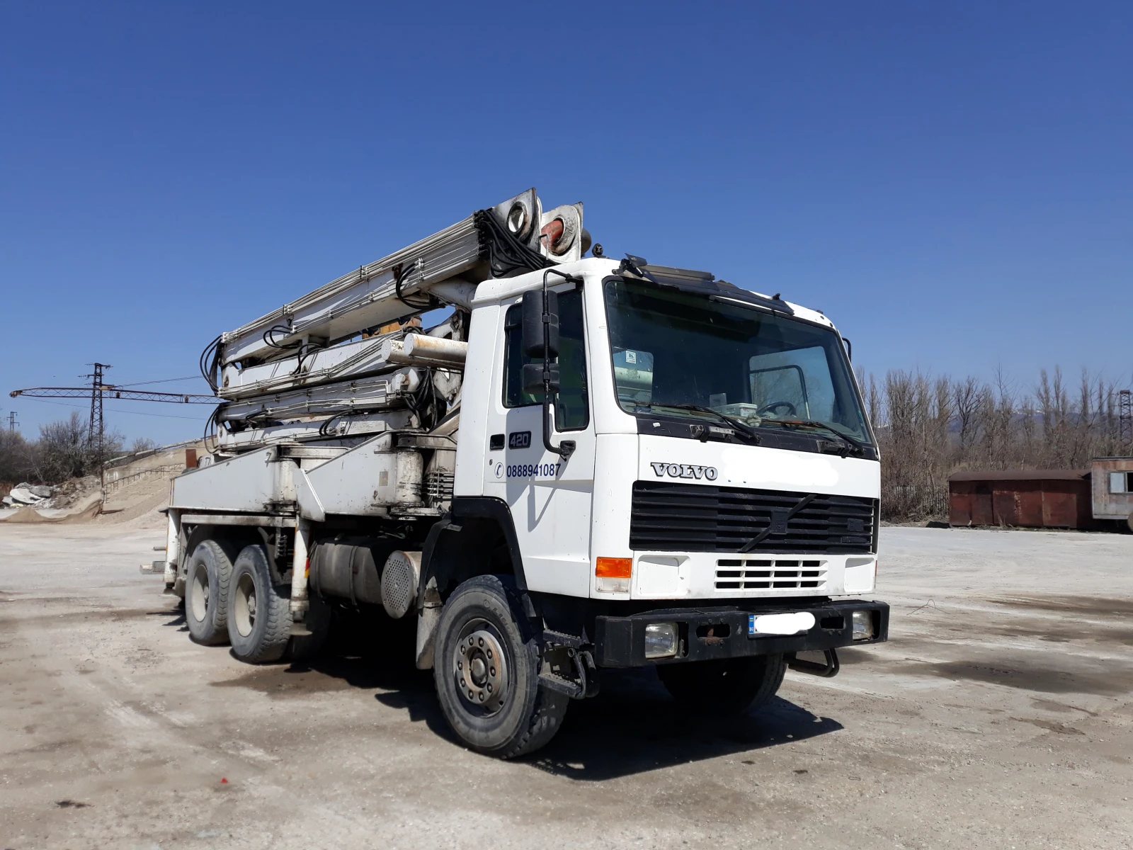 Бетон помпа Volvo фл 12420 - изображение 2