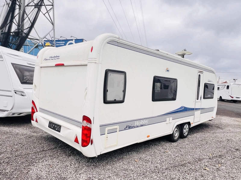 Каравана Hobby 650, снимка 4 - Каравани и кемпери - 52685004