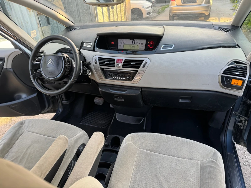 Citroen C4 Picasso 1.6HDI 100HP AVTOMAT KLIMA 7 MESTEN 2010G, снимка 12 - Автомобили и джипове - 52441813