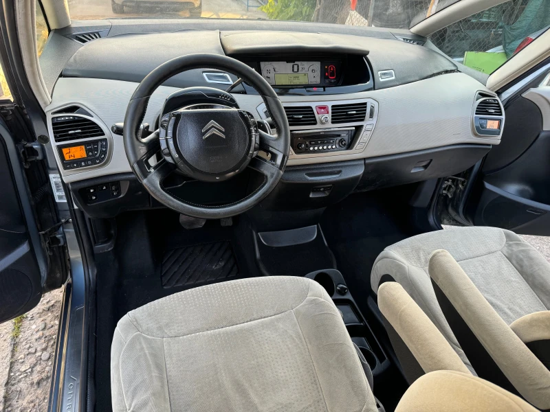 Citroen C4 Picasso 1.6HDI 100HP AVTOMAT KLIMA 7 MESTEN 2010G, снимка 10 - Автомобили и джипове - 52441813
