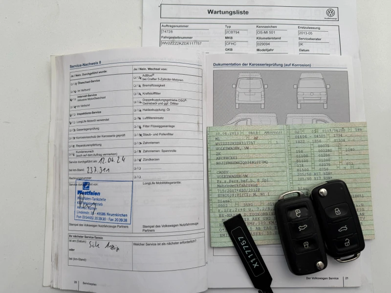 VW Caddy 2.0TDI* 140к.с* 7м* СЕРВИЗНА КНИЖКА С ПЪЛНА ИСТОРИ, снимка 15 - Автомобили и джипове - 50797016