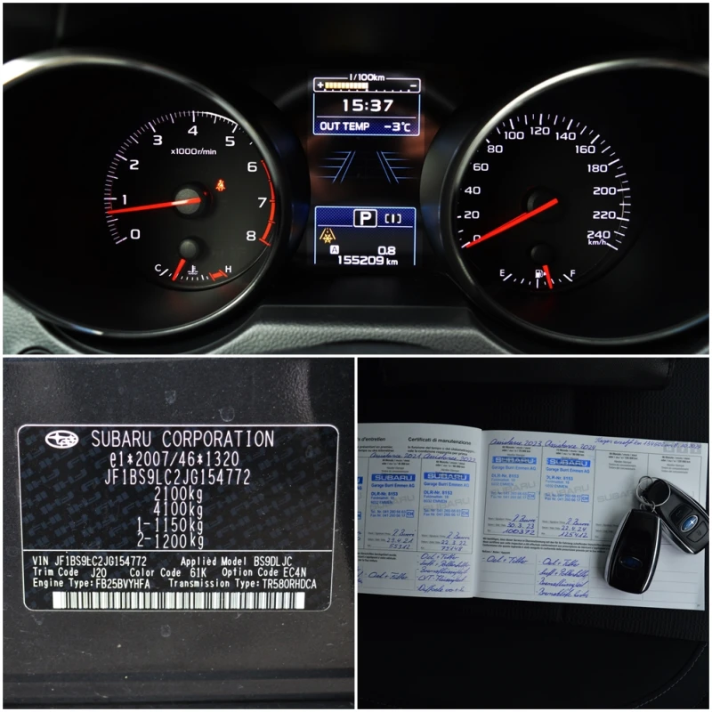 Subaru Outback 2.5i AWD FACELIFT - ЕВРОПЕЙСК, снимка 8 - Автомобили и джипове - 53203091