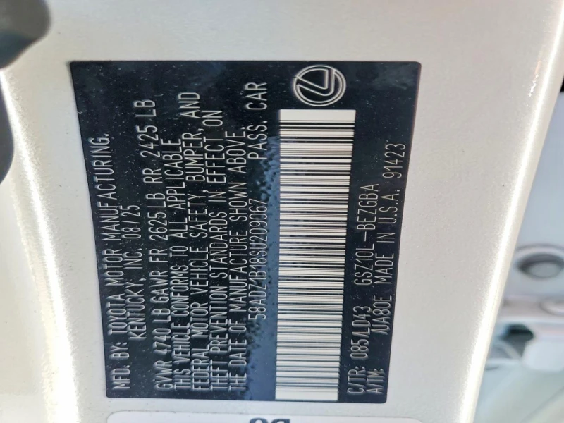 Lexus ES 350 3.5l Base, снимка 12 - Автомобили и джипове - 53492131