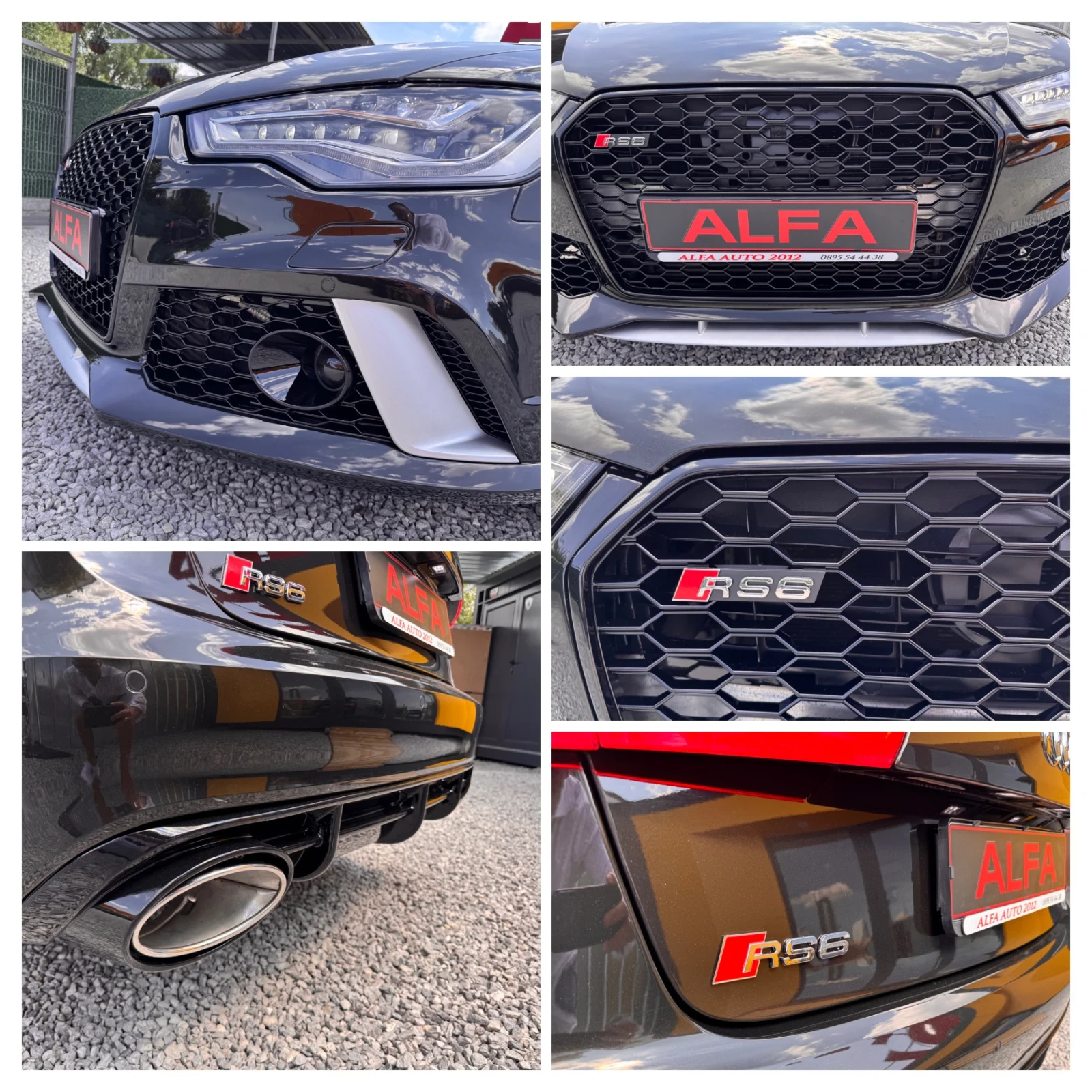 Audi A6 RS6/3.0d/MATRIX/TUNING/БЕЗ АНАЛОГ/КАТО НОВА! - изображение 10