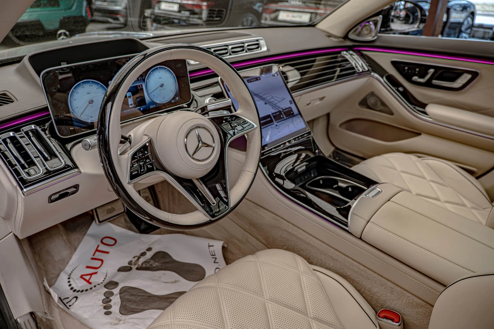 Mercedes-Benz S 680 Maybach/4M/4D Burmester/Pano/Exclusive/3D ������/ | Mobile.bg � ����������� 7