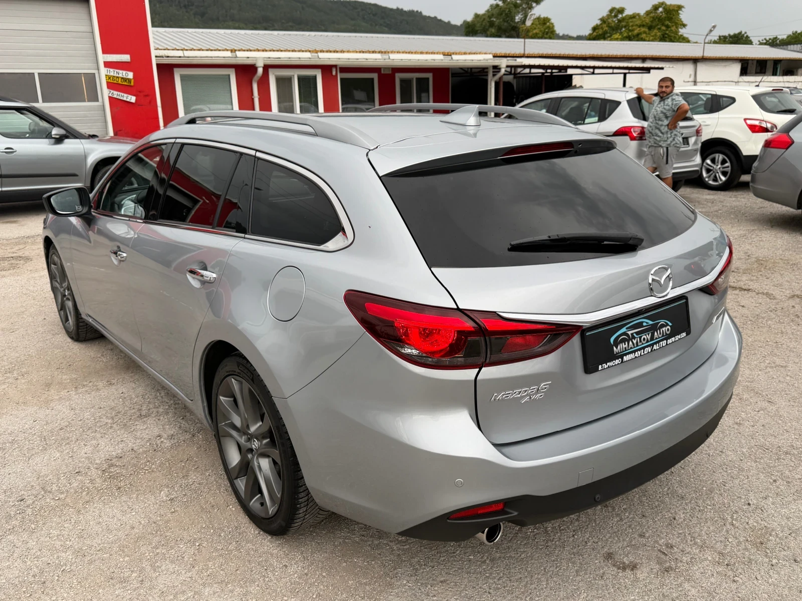 Mazda 6 2.2DSkyactiv FULL ЕКСТРИ/КОЖА/З.КАМЕРА/НАВИ/КСЕНОН, снимка 5 - Автомобили и джипове - 55445263