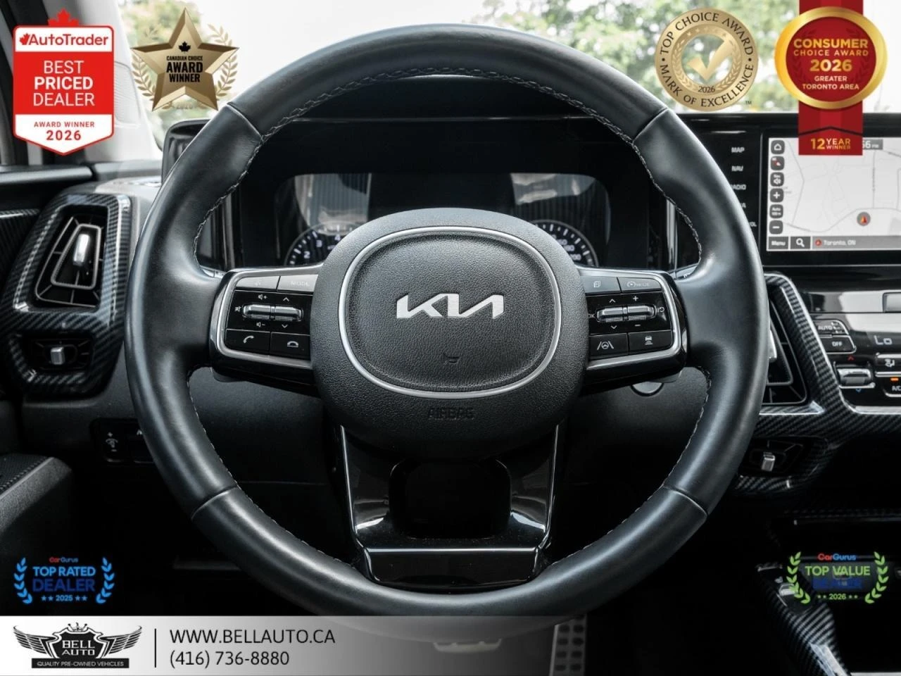 Kia Sorento EX AWD | Panoramic | Adaptive Cruise | 7 Seats, снимка 7 - Автомобили и джипове - 55823420