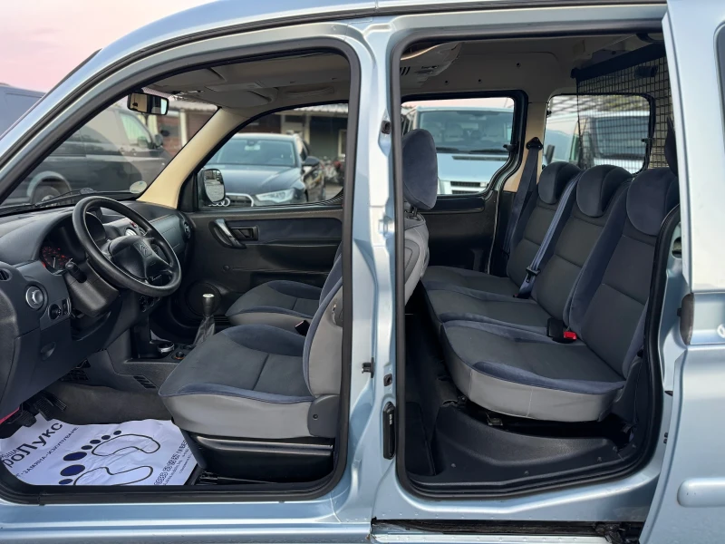 Citroen Berlingo 2.0HDI 90кс КЛИМАТИК ПАНОРАМА 4-врати, снимка 12 - Автомобили и джипове - 48050184