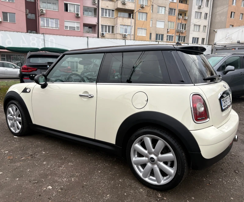 Mini Cooper 1.6I-120HP= ВСИЧКО ПЛАТЕНО= ПАНОРАМА= КЛИМАТИК= , снимка 3 - Автомобили и джипове - 48138572