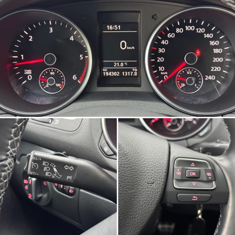 VW Golf 2.0TDI* 140к.с* СЕРВИЗНА КНИЖКА С ПЪЛНА ИСТОРИЯ В , снимка 11 - Автомобили и джипове - 49466943