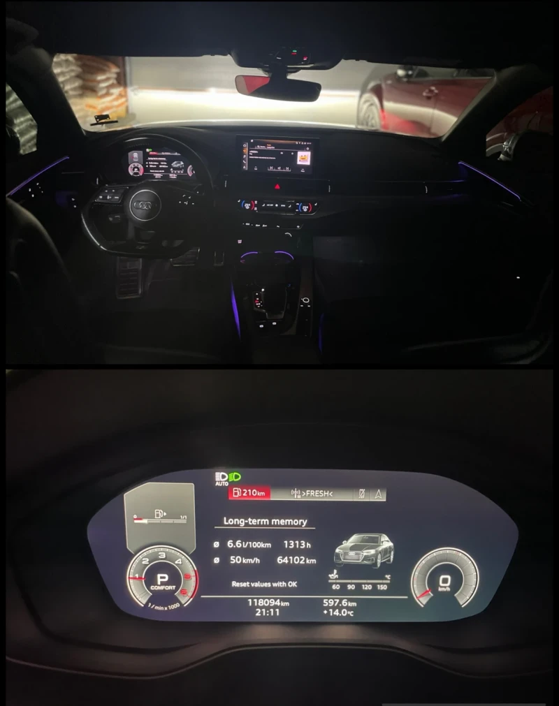 Audi A4 50TDI* Edition One* 3xS Line* HD Matrix * Massage*, снимка 13 - Автомобили и джипове - 52149342