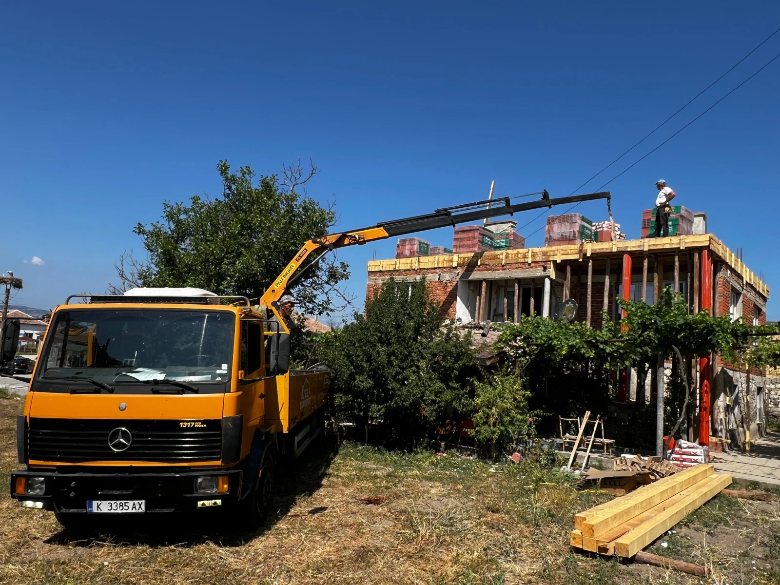 Mercedes-Benz 1317 Kran palfinger 11.000, снимка 11 - Камиони - 55320926