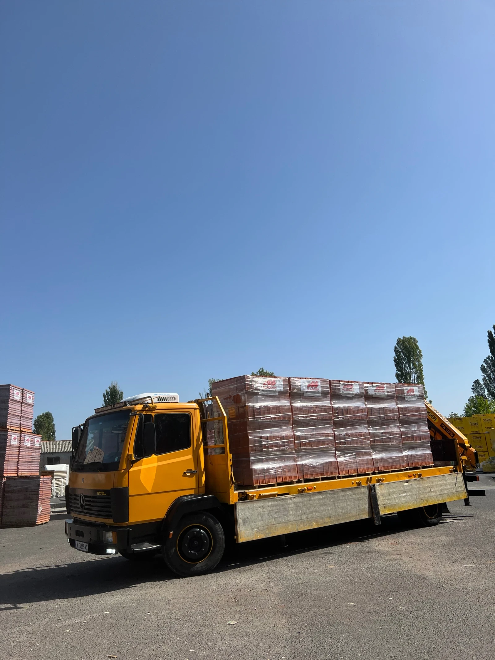 Mercedes-Benz 1317 Kran palfinger 11.000, снимка 4 - Камиони - 55320926
