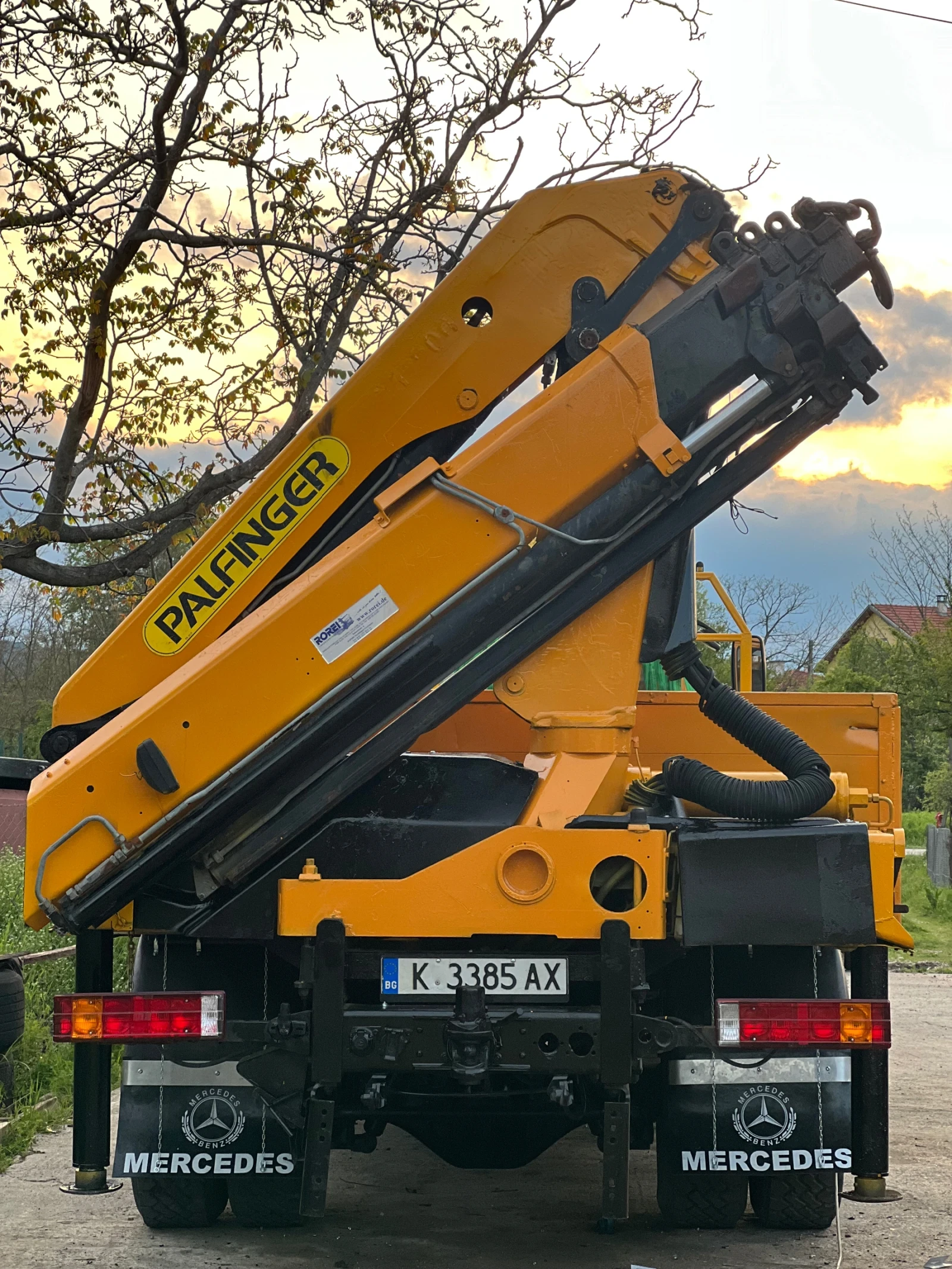 Mercedes-Benz 1317 Kran palfinger 11.000, снимка 2 - Камиони - 55320926