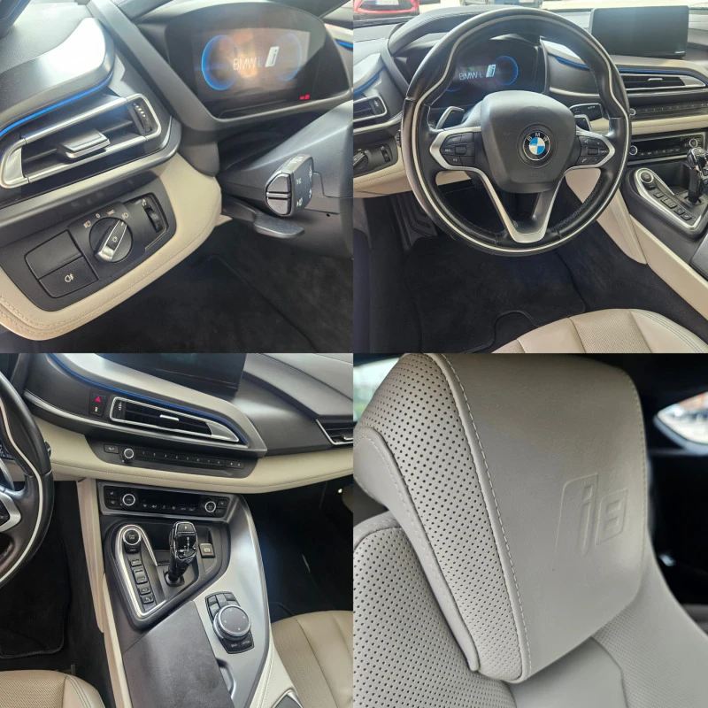 BMW i8 Бензин/ток, снимка 13 - Автомобили и джипове - 47487753