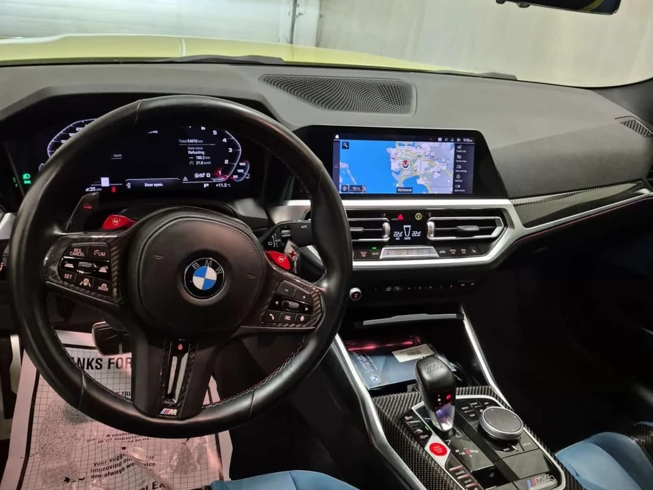 BMW M4 COMPETITION| CARBON| HUD| 360| , снимка 10 - Автомобили и джипове - 54365947