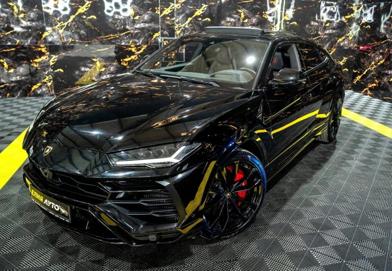 Lamborghini Urus 4.0 V8 FULL BLACK EDITION DOWNPIPE ЛИЗИНГ 100%, снимка 2 - Автомобили и джипове - 52915638