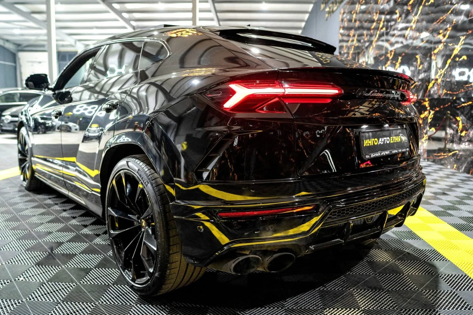 Lamborghini Urus 4.0 V8 FULL BLACK EDITION DOWNPIPE ������ 100% | Mobile.bg � ����������� 6