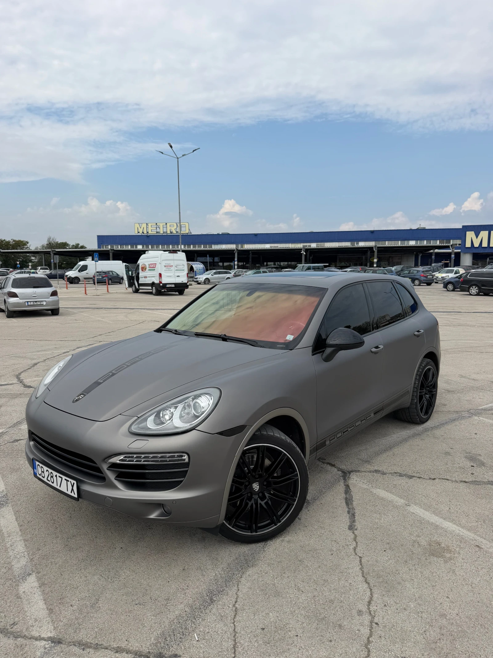 Porsche Cayenne Gray matt, снимка 2 - Автомобили и джипове - 55673207