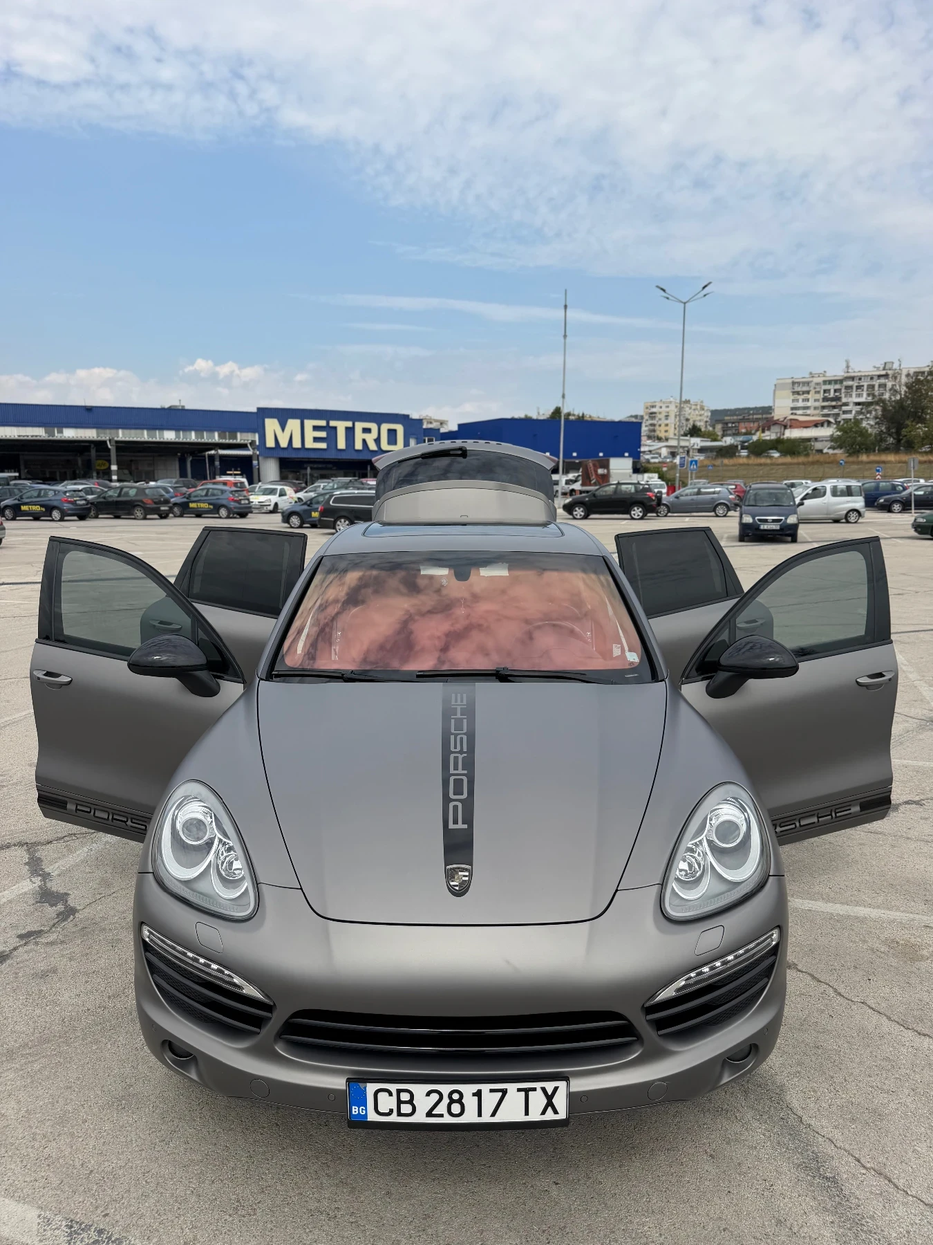 Porsche Cayenne Gray matt, снимка 6 - Автомобили и джипове - 55673207