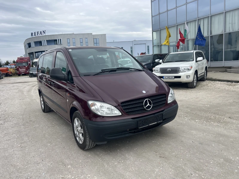 Mercedes-Benz Vito 9-Места, Внос, Като Нов, Клима, , , снимка 6 - Бусове и автобуси - 51910337