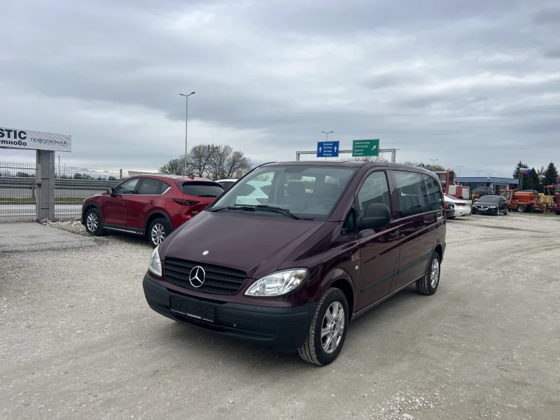 Mercedes-Benz Vito 9-Места, Внос, Като Нов, Клима, , , снимка 3 - Бусове и автобуси - 51910337