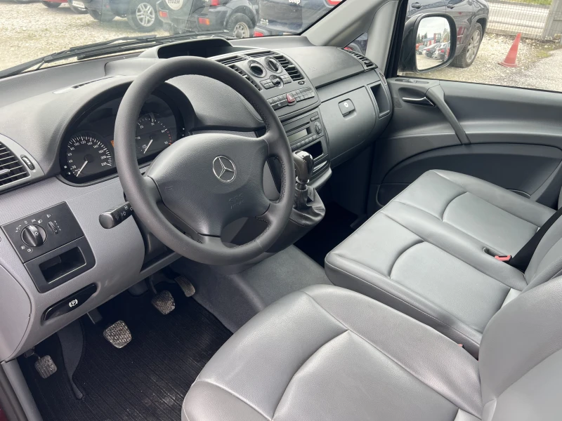 Mercedes-Benz Vito 9-Места, Внос, Като Нов, Клима, , , снимка 9 - Бусове и автобуси - 51910337